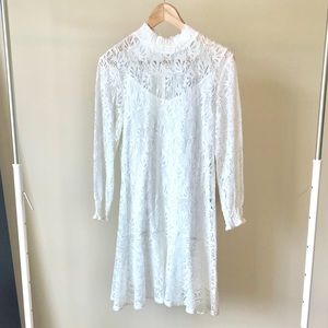 Beautiful White Lace Dress/Tunic